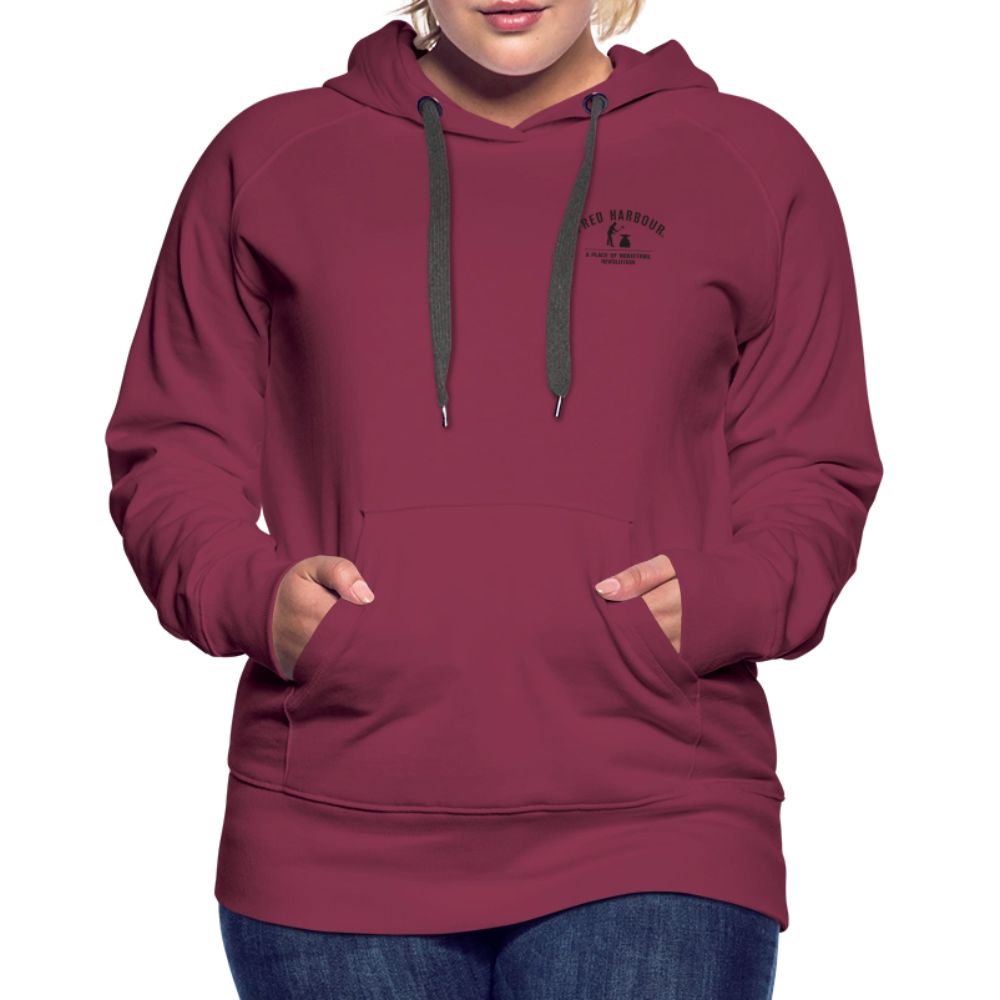 Women´s Premium Hoodie "Classic" - Bordeaux