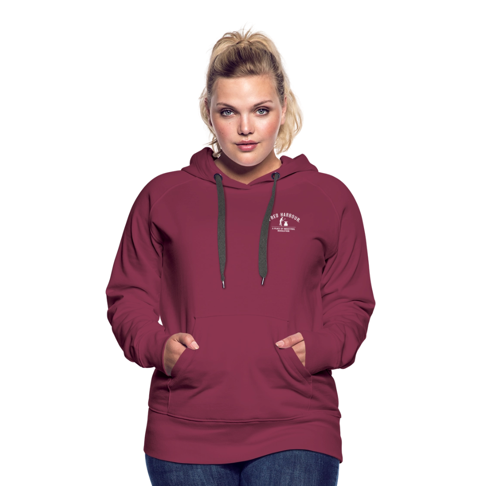 Women´s Premium Hoodie "Classic" - Bordeaux
