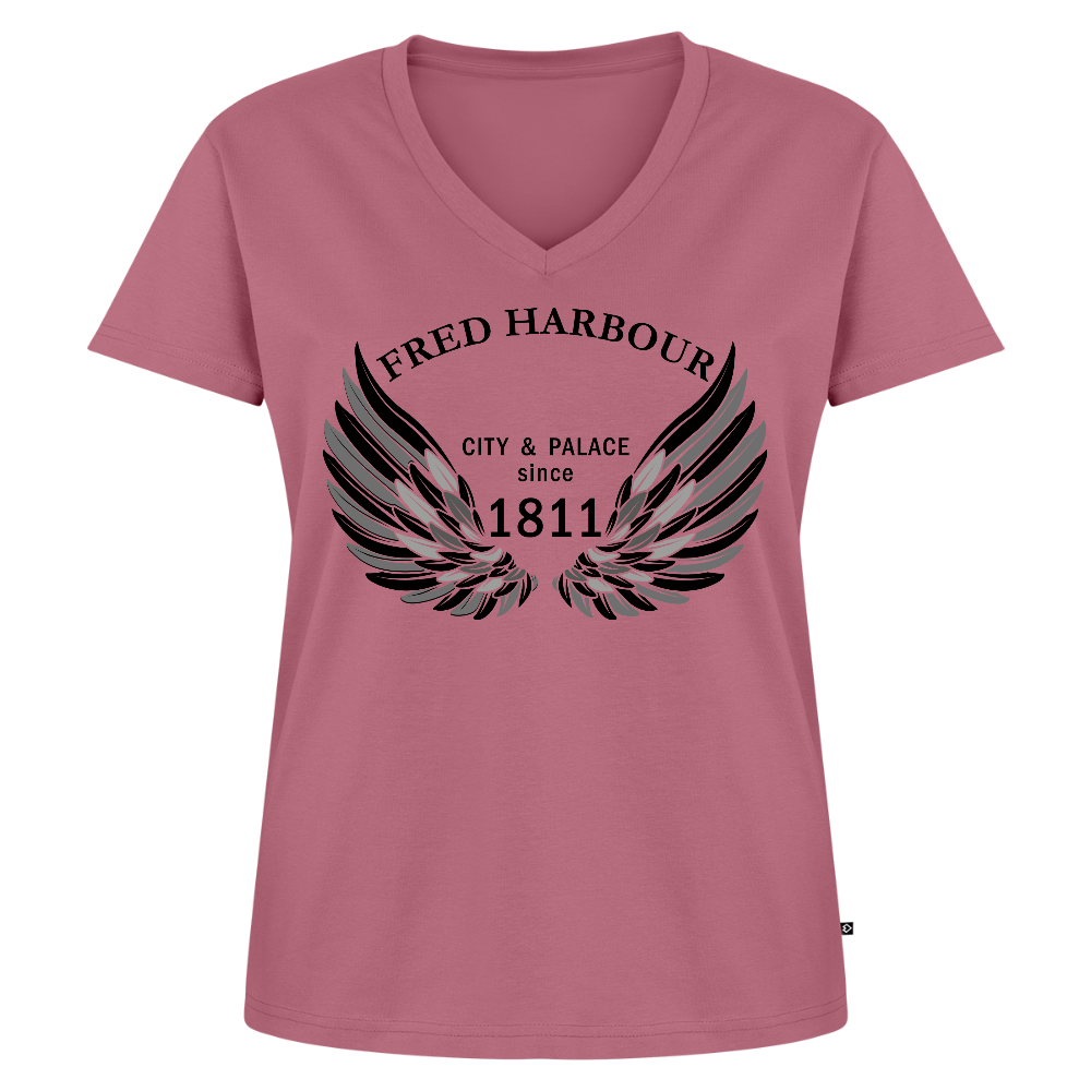 Women Premium T-Shirt "Wings" - Mauve
