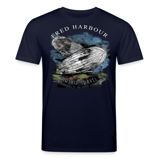 Men’s Premium T-Shirt "Airship" - Navy