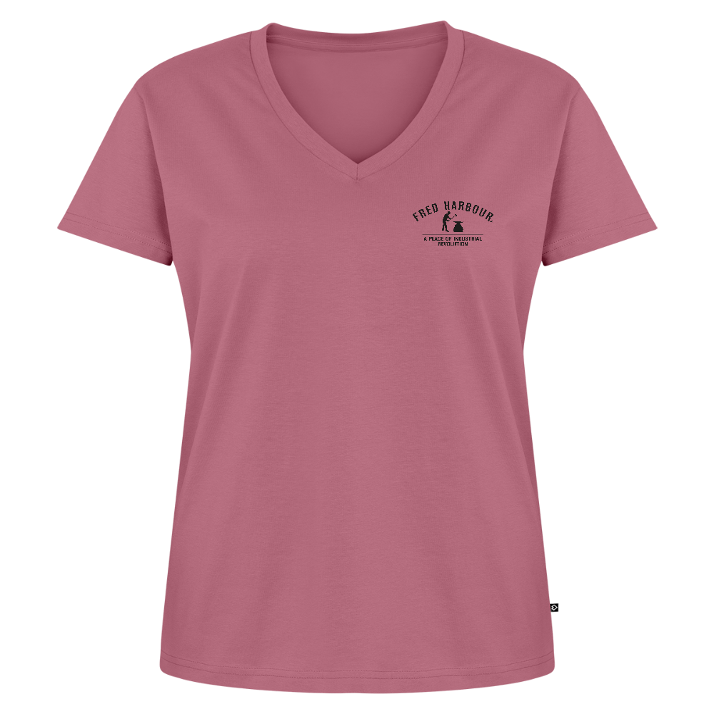 Women Premium V-Ausschnitt T-Shirt "Sailing II" - Mauve