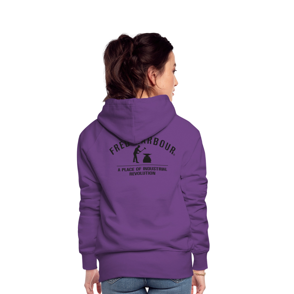 Women´s Premium Hoodie "Classic" - Purple