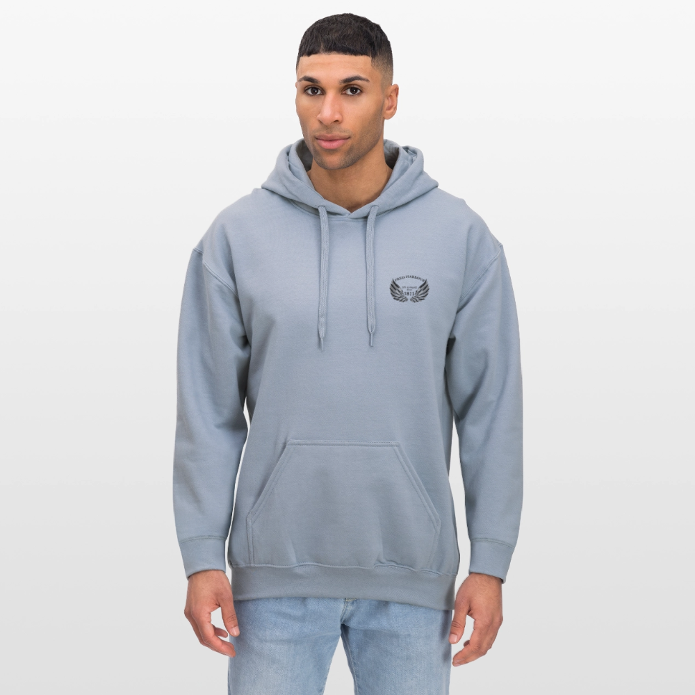 Unisex Hoodie Wings - Blau