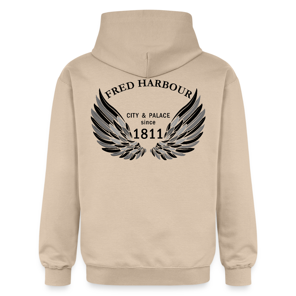 Unisex Hoodie Wings - Sand