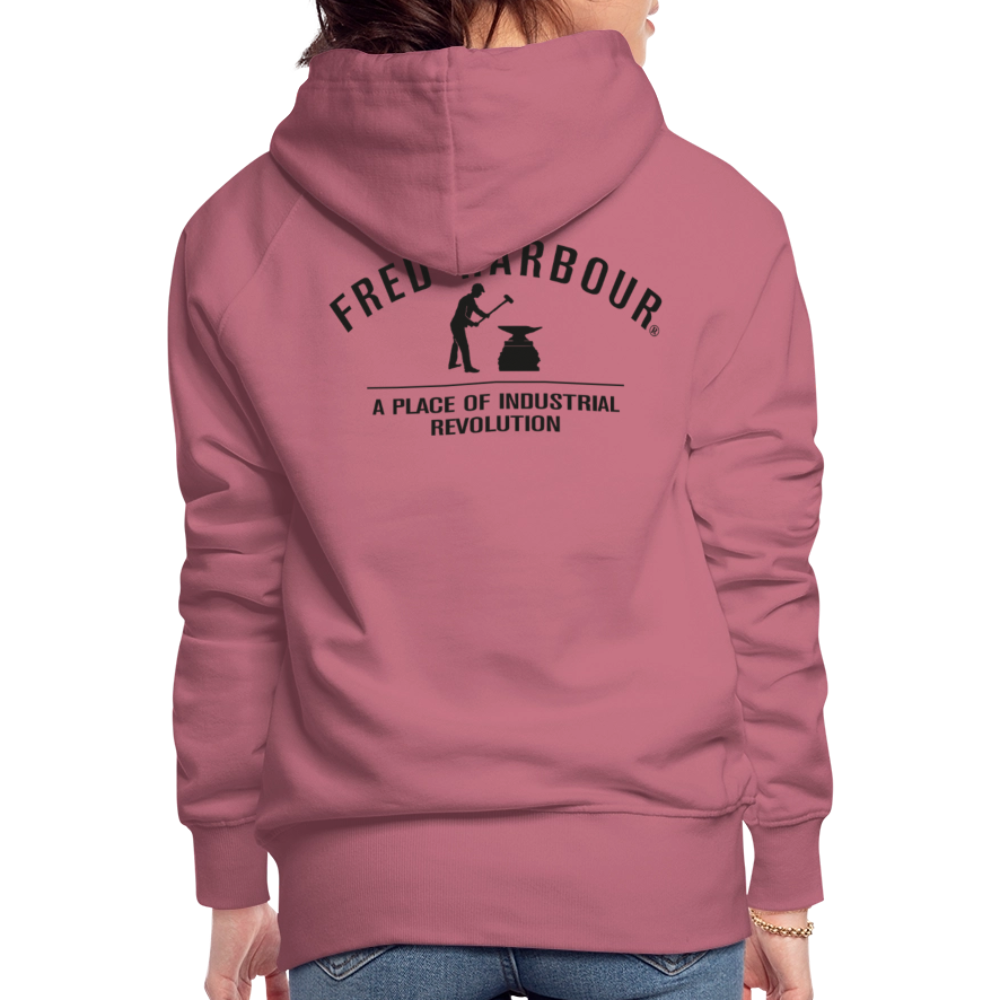 Women´s Premium Hoodie "Classic" - Malve