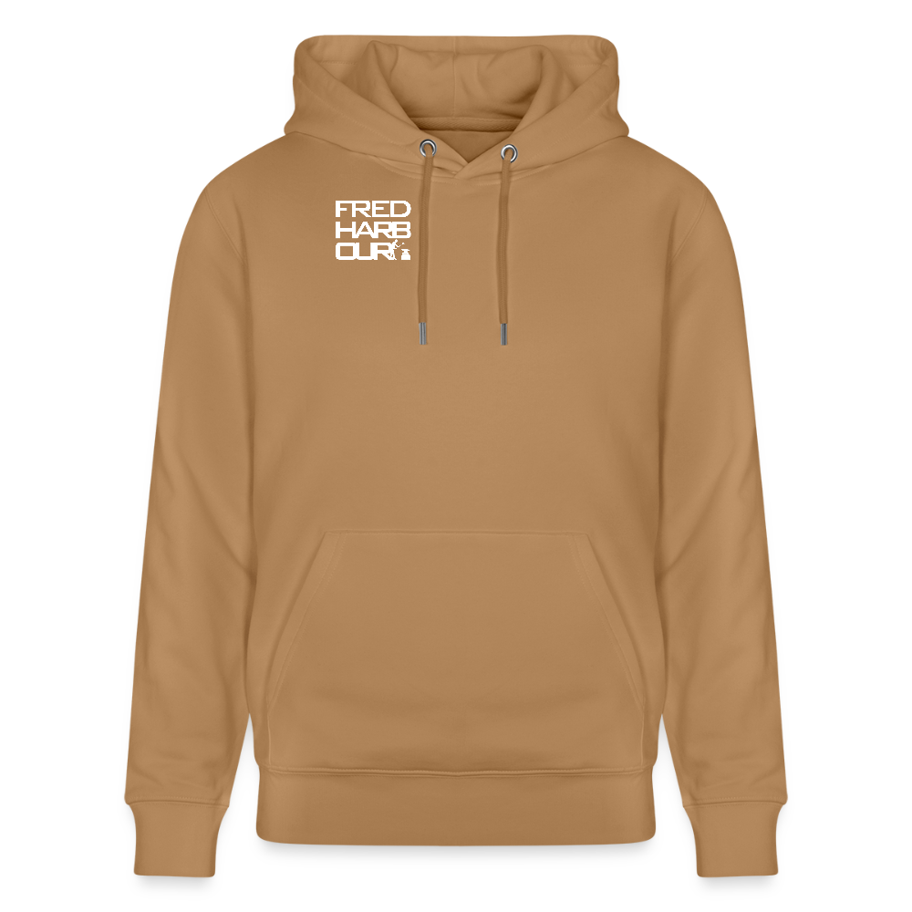 Unisex Hoodie Alps - Karamell 