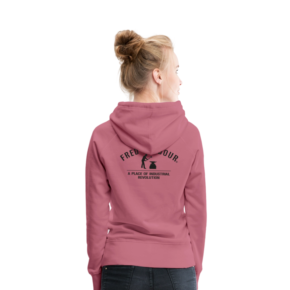 Women´s Premium Hoodie "Classic" - Malve