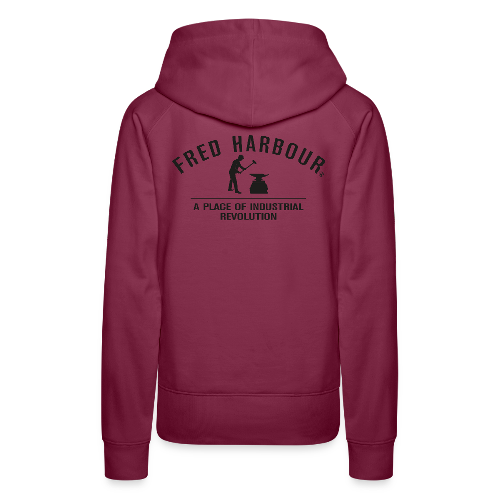 Women´s Premium Hoodie "Classic" - Bordeaux