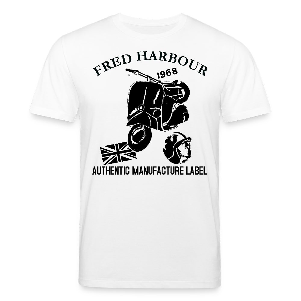 Unisex T-Shirt "MOD RIDE-sw" - Weiß