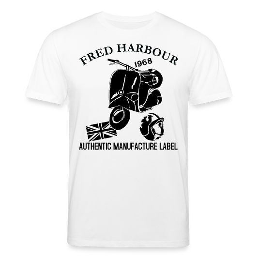 Unisex T-Shirt "MOD RIDE-sw" - Weiß