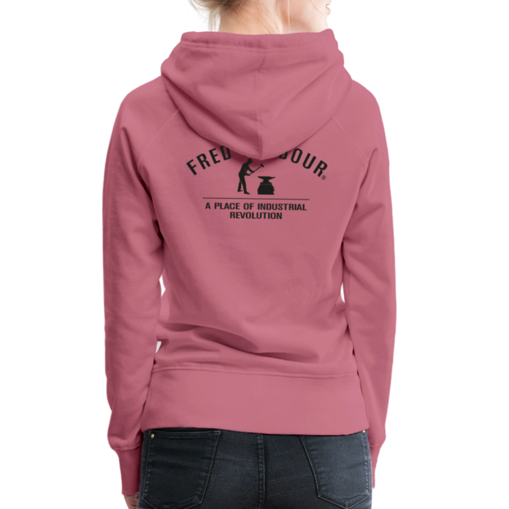 Women´s Premium Hoodie "Classic" - Malve