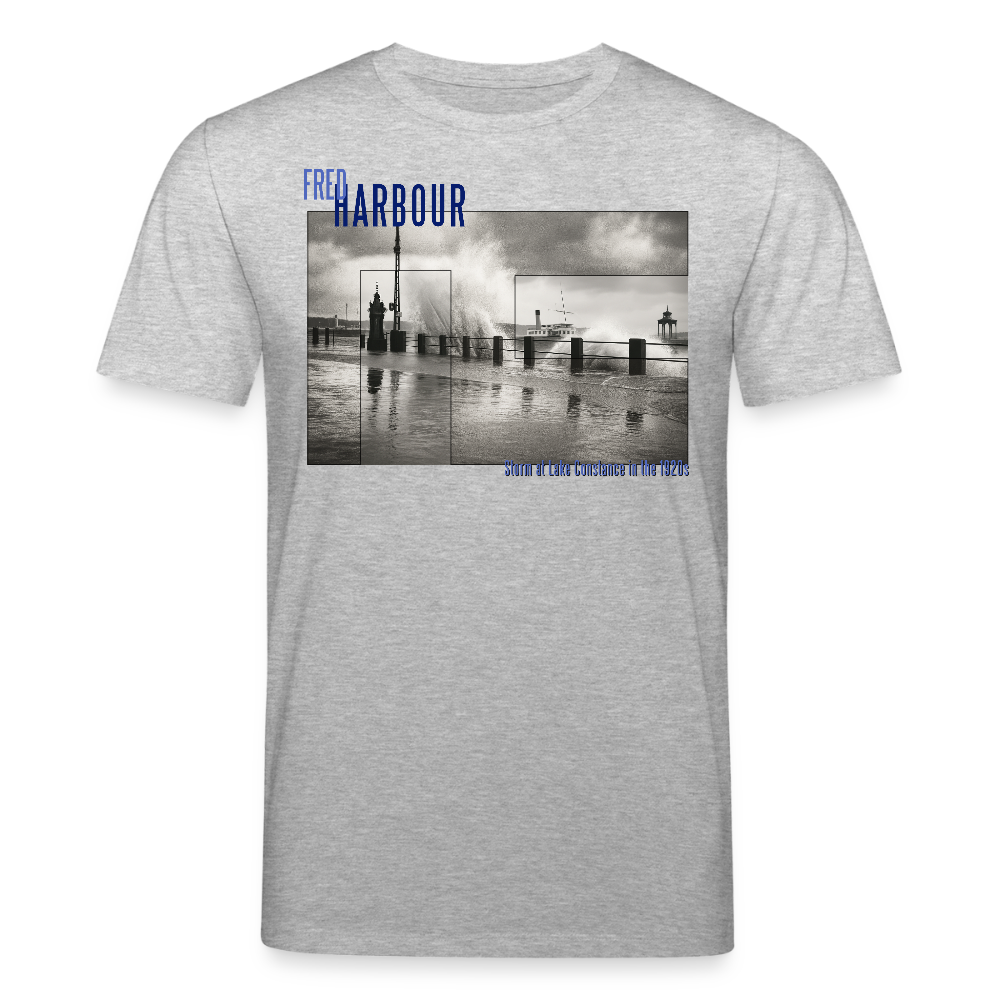 Unisex T-Shirt "Storm" - Grau meliert