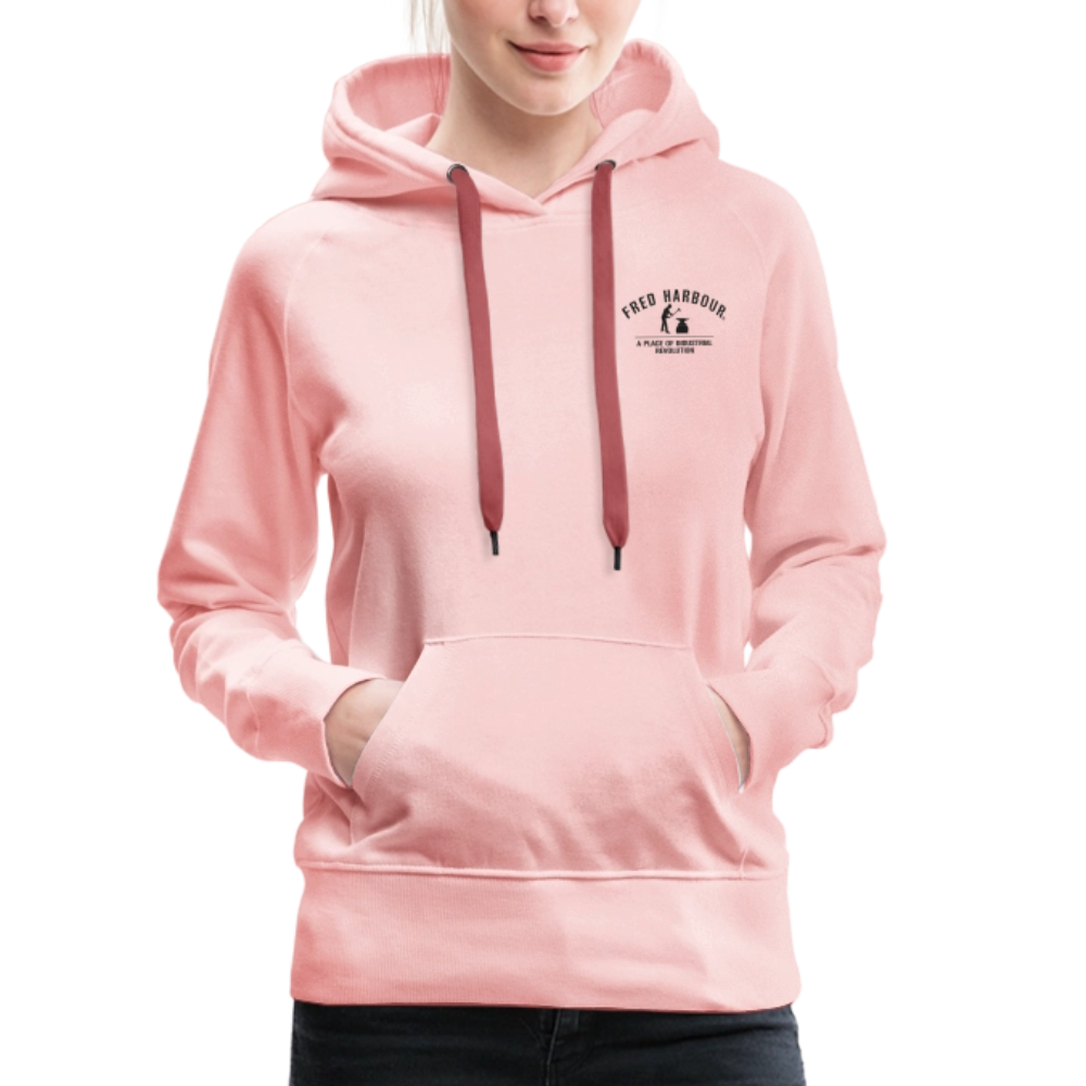 Women´s Premium Hoodie "Classic" - Kristallrosa