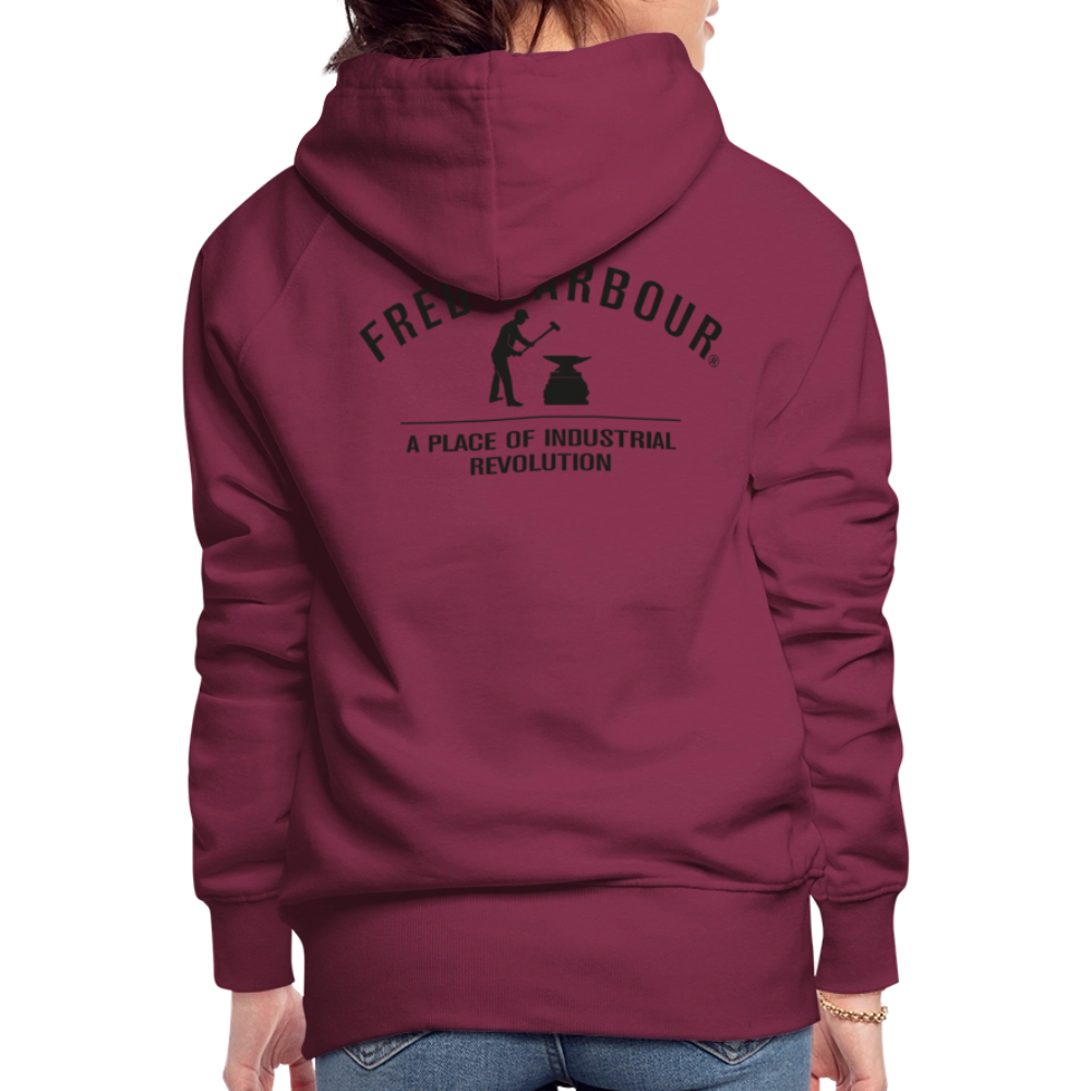 Women´s Premium Hoodie "Classic" - Bordeaux