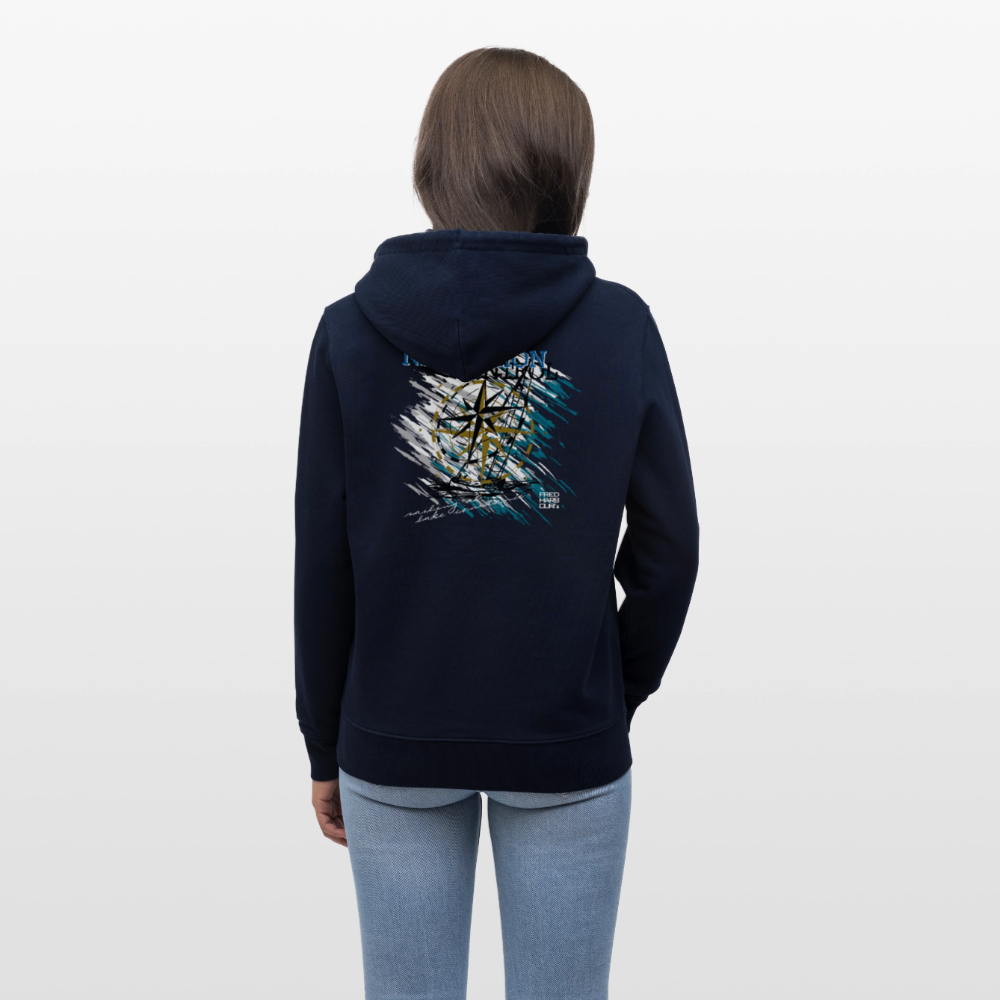 Unisex Hoodie "Navigation" - Navy