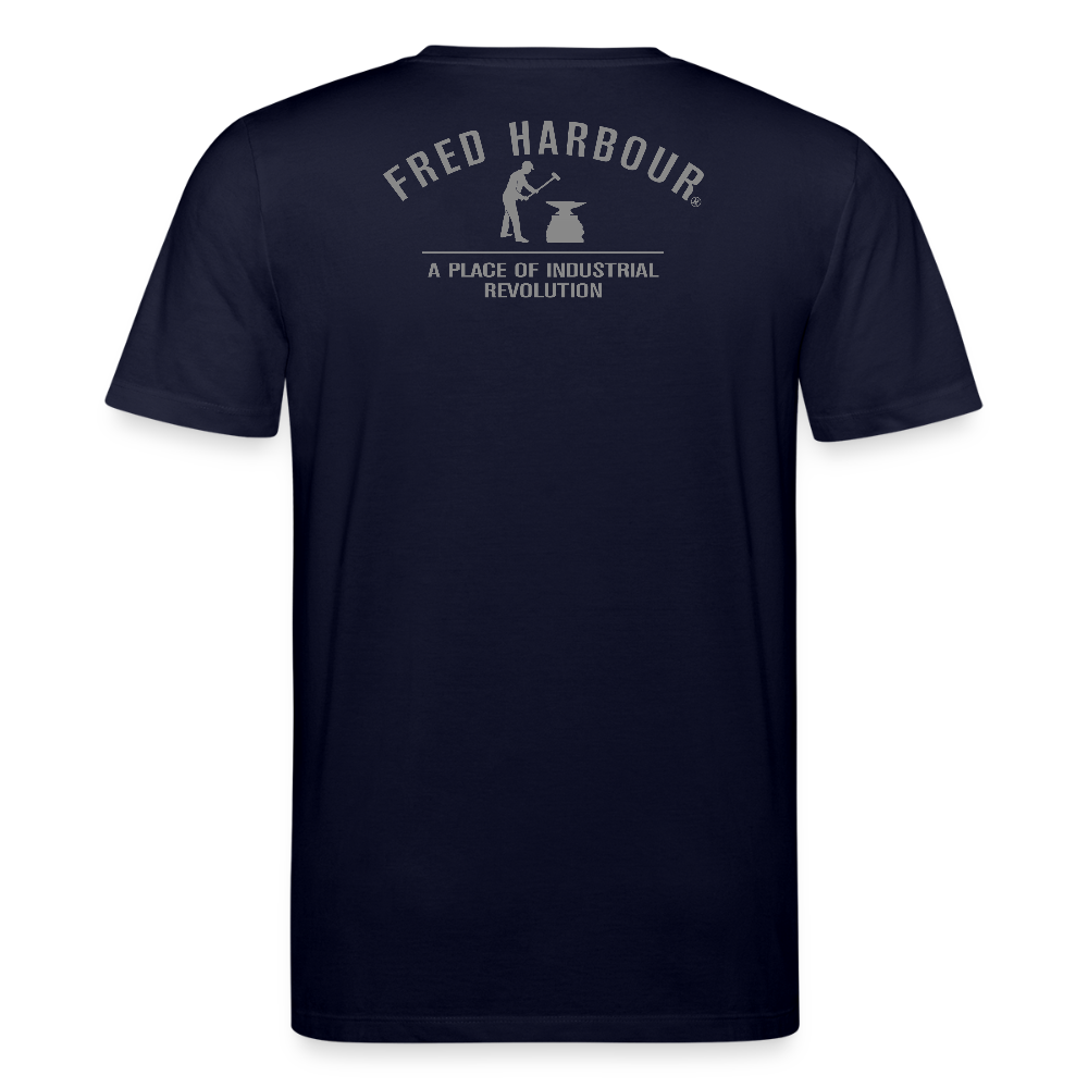 Unisex T-Shirt "The Fly Fisherman" - Navy