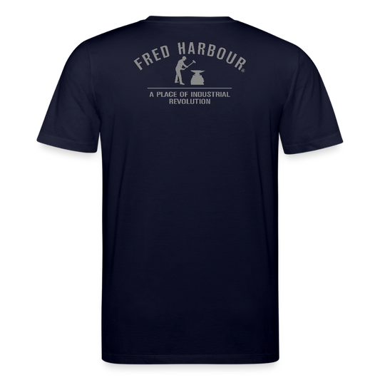 Unisex T-Shirt "The Fly Fisherman" - Navy
