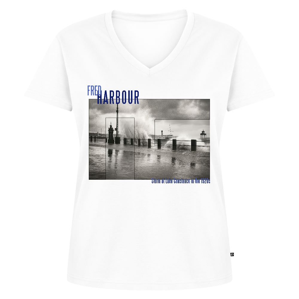 Women Premium T-Shirt  "Storm" - Weiß