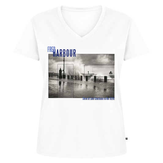 Women Premium T-Shirt  "Storm" - Weiß