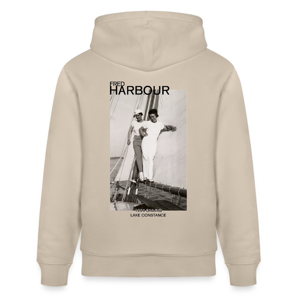Unisex Hoodie Sailing I - Beige