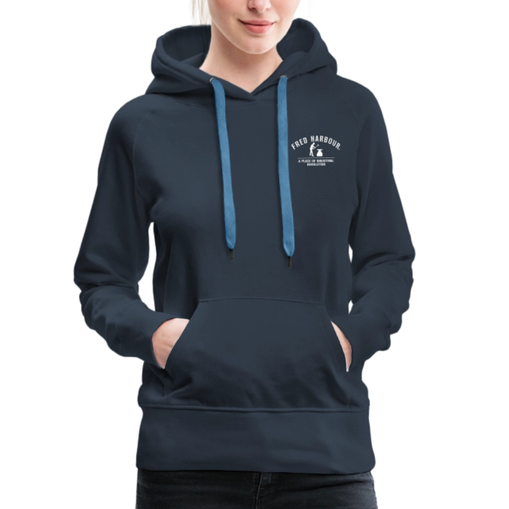Women´s Premium Hoodie "Classic" - Navy