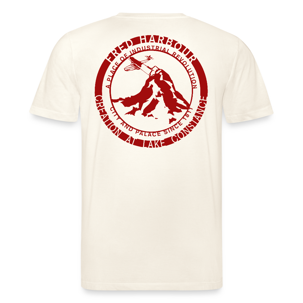 Unisex T-Shirt "Fly Alps" - Naturweiß 