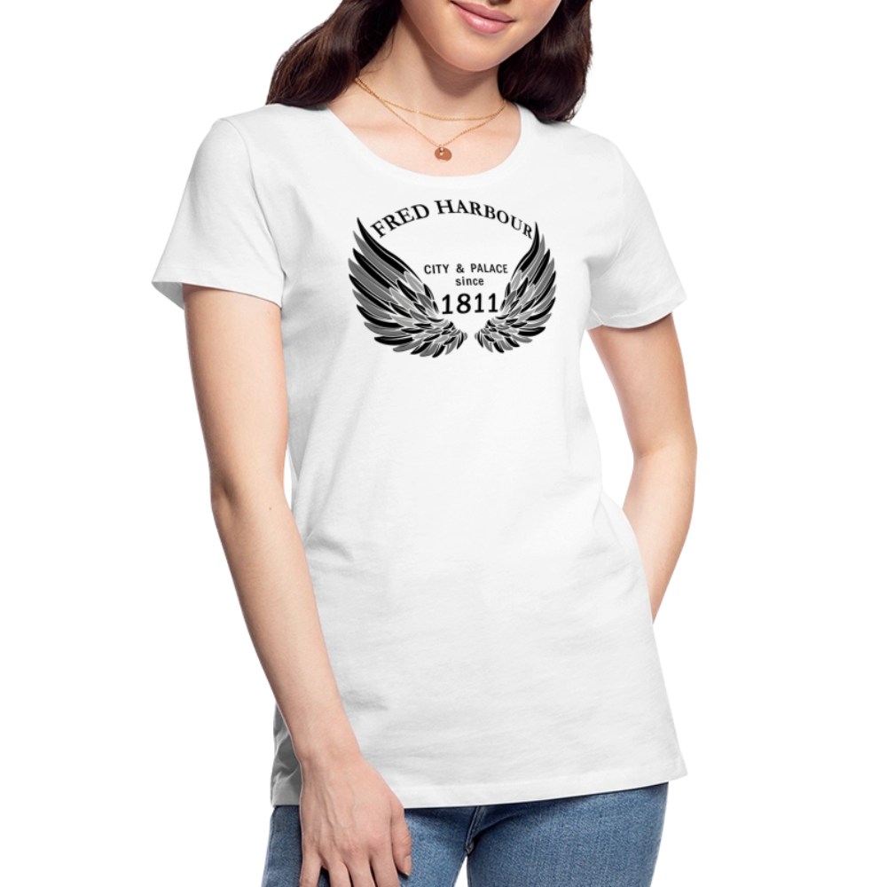 Women Premium T-Shirt "Wings" - Weiß