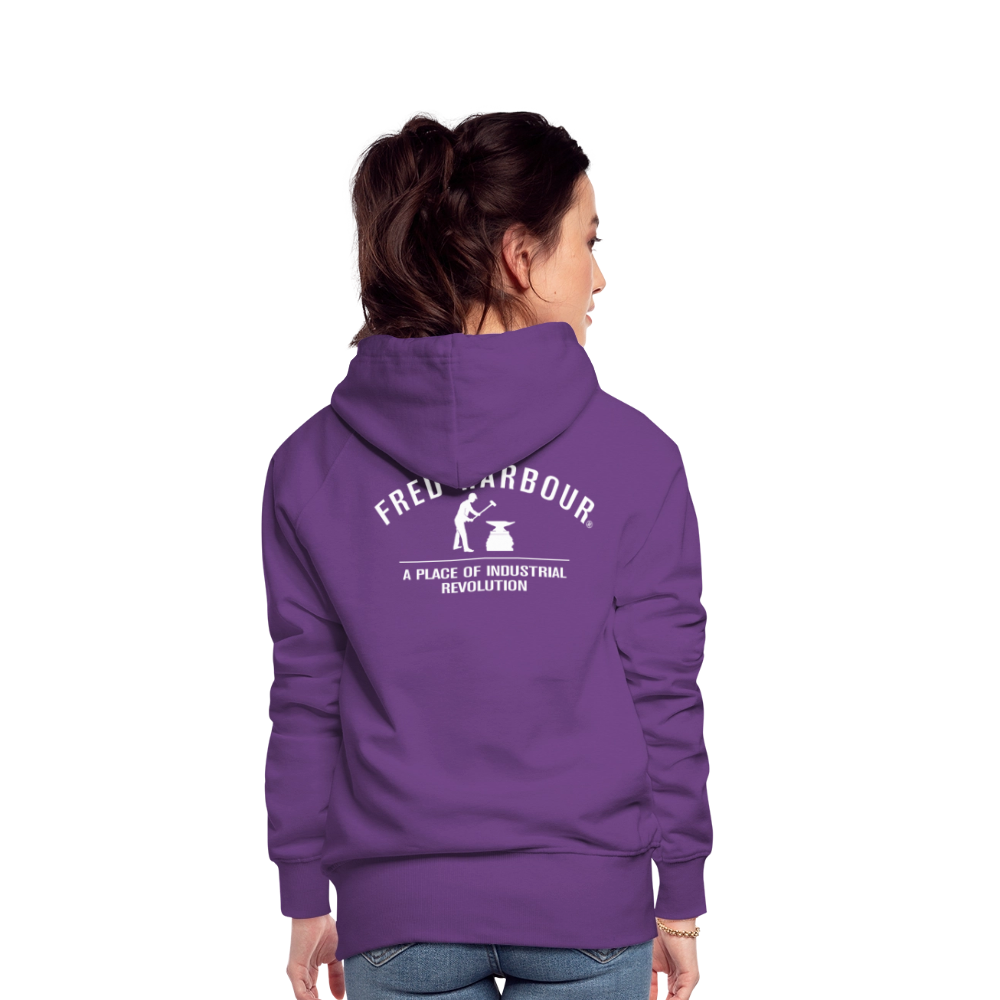 Women´s Premium Hoodie "Classic" - Purple
