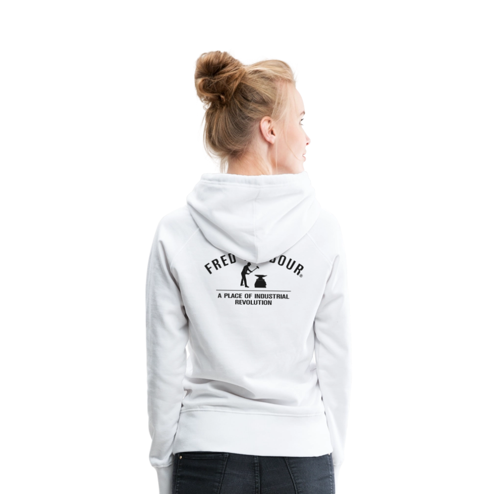 Women´s Premium Hoodie "Classic" - Weiß