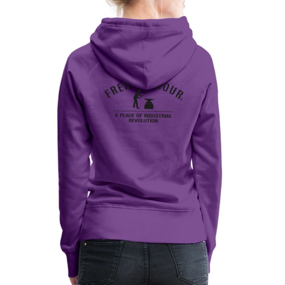 Women´s Premium Hoodie "Classic" - Purple