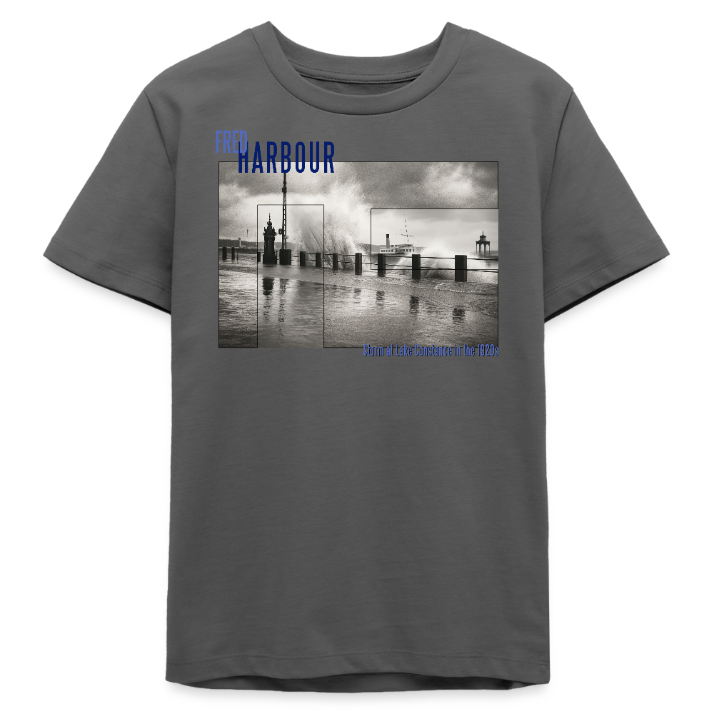 Teenager T-Shirt "Storm" - Anthrazit