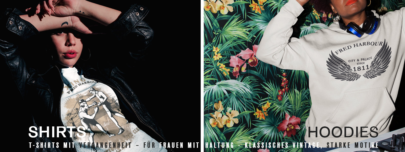 Fashion mit Vergangenheit – für Frauen mit Haltung - Klassische Vintage T-Shirts