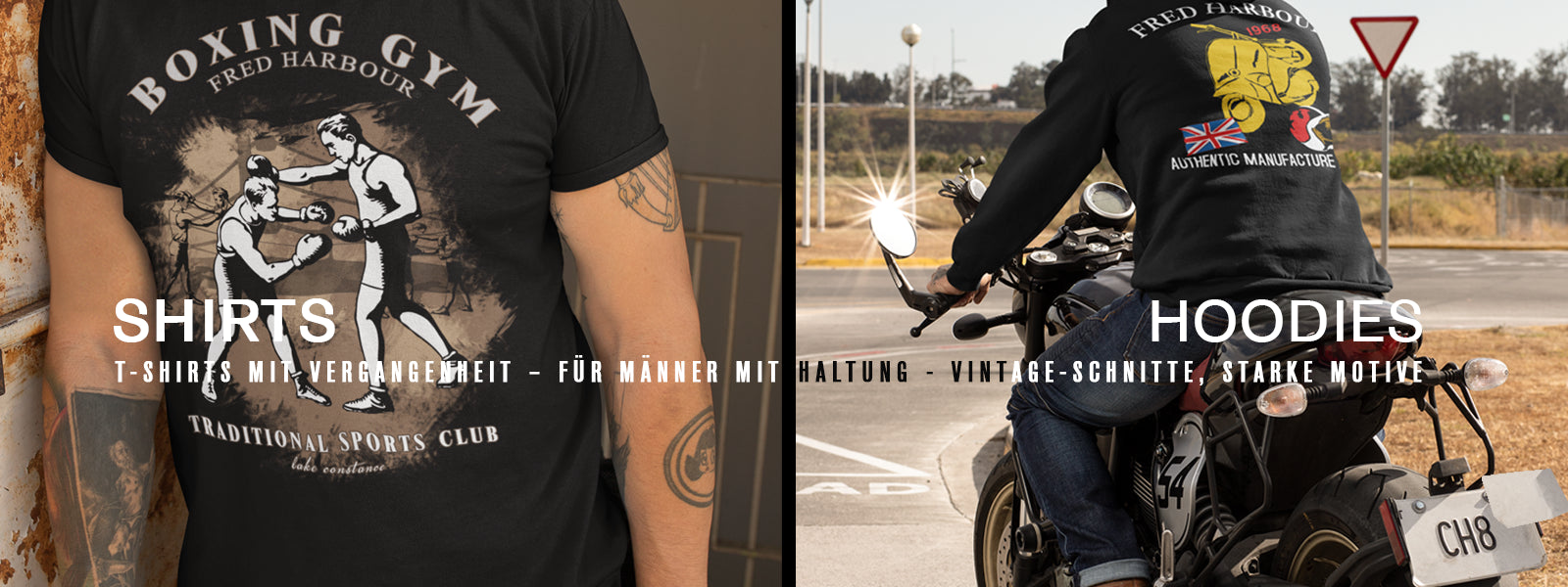 T-Shirts mit Vergangenheit – für Männer mit Haltung